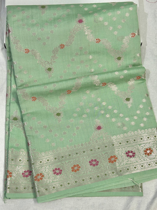 Pure Chiniya Silk Banarasi Saree